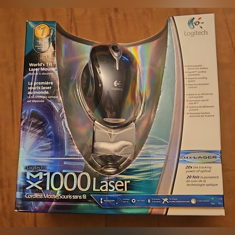 Logitech MX1000 Laser Cordless Mouse